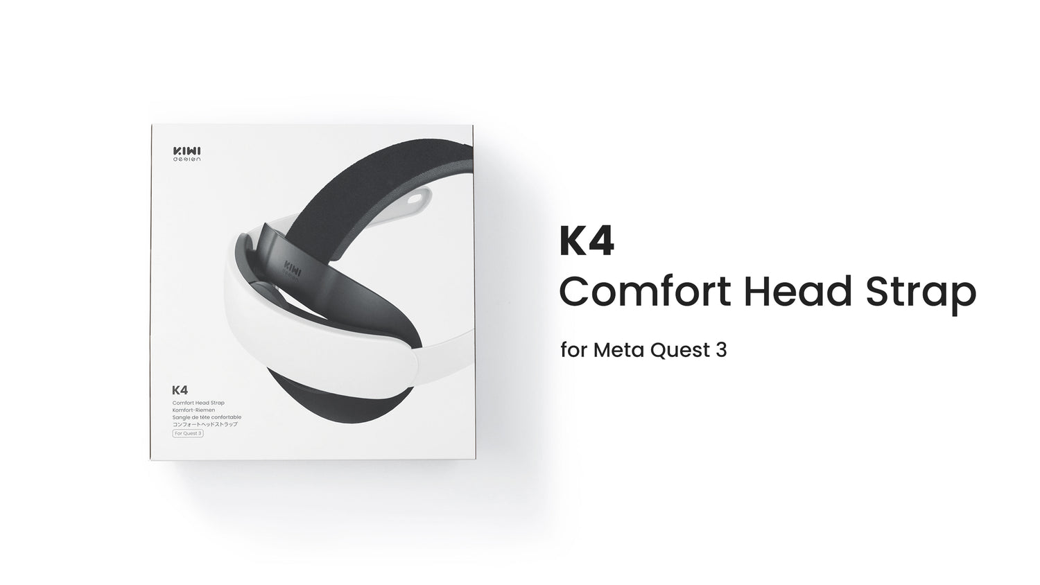 Best Head Strap for Quest 3: Introducing KIWI design K4 Comfort Head Strap